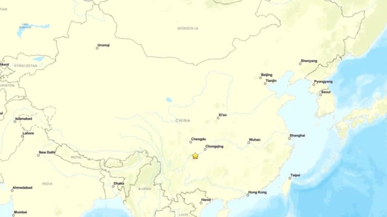 Un sismo de magnitud 5.2 sacude la provincia china de Sichuan