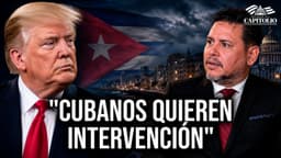 "Trump debe intervenir Cuba", contundente mensaje de un cubano recién salido de la isla