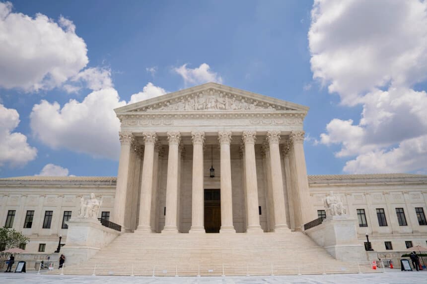 La Corte Suprema en Washington, el 29 de junio de 2026. (Madalina Kilroy/The Epoch Times).
