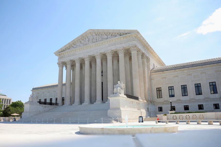 La Corte Suprema en Washington, el 25 de junio de 2026. (Kevin Dietsch/Getty Images).
