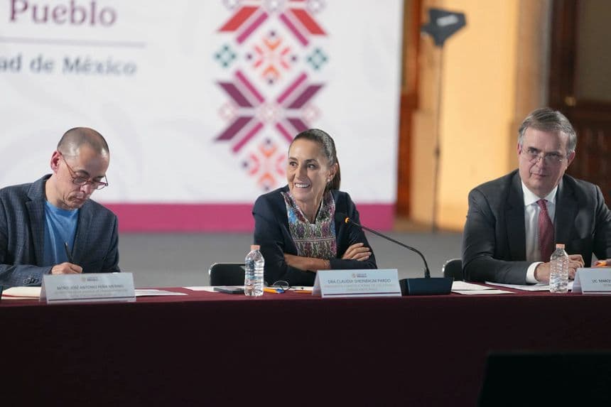 La presidenta Sheinbaum llama a empresarios mexicanos a cuidar inversiones