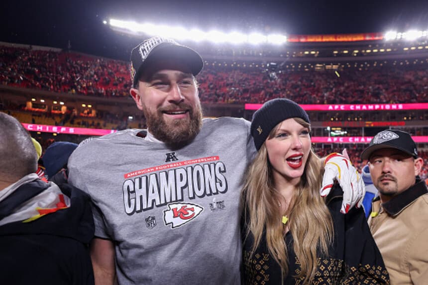 Taylor Swift y Travis Kelce se dan el sí quiero en una boda repleta de estrellas en Nueva York