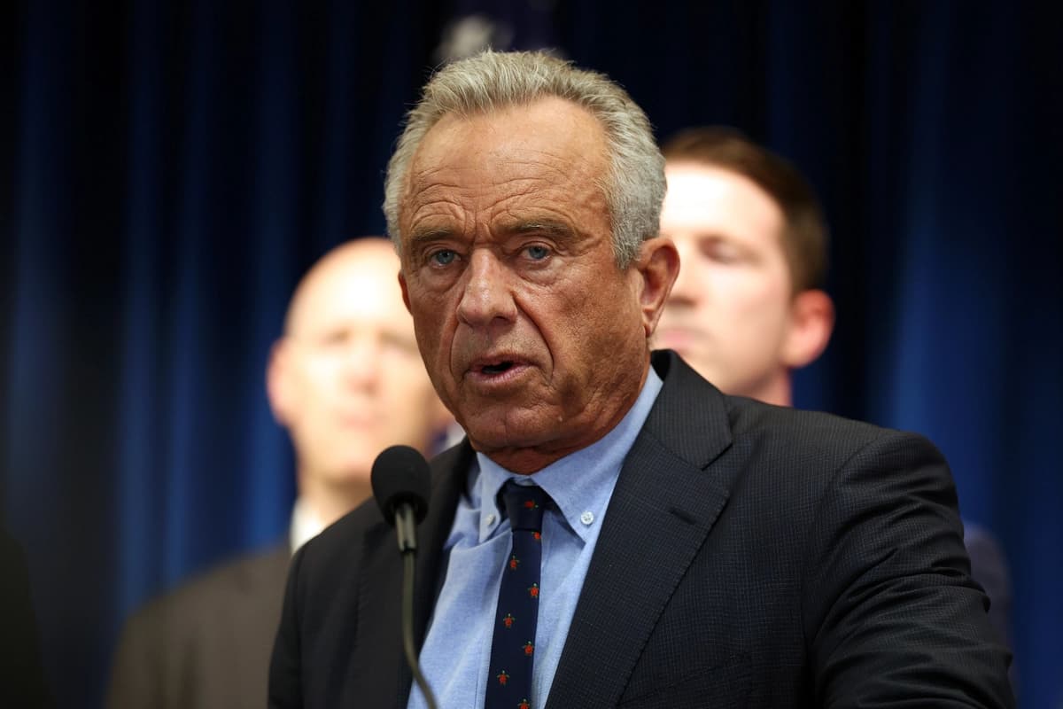 El secretario de Salud, Robert F. Kennedy Jr., en Minneapolis el 21 de mayo de 2026. (David Berding/Getty Images)
