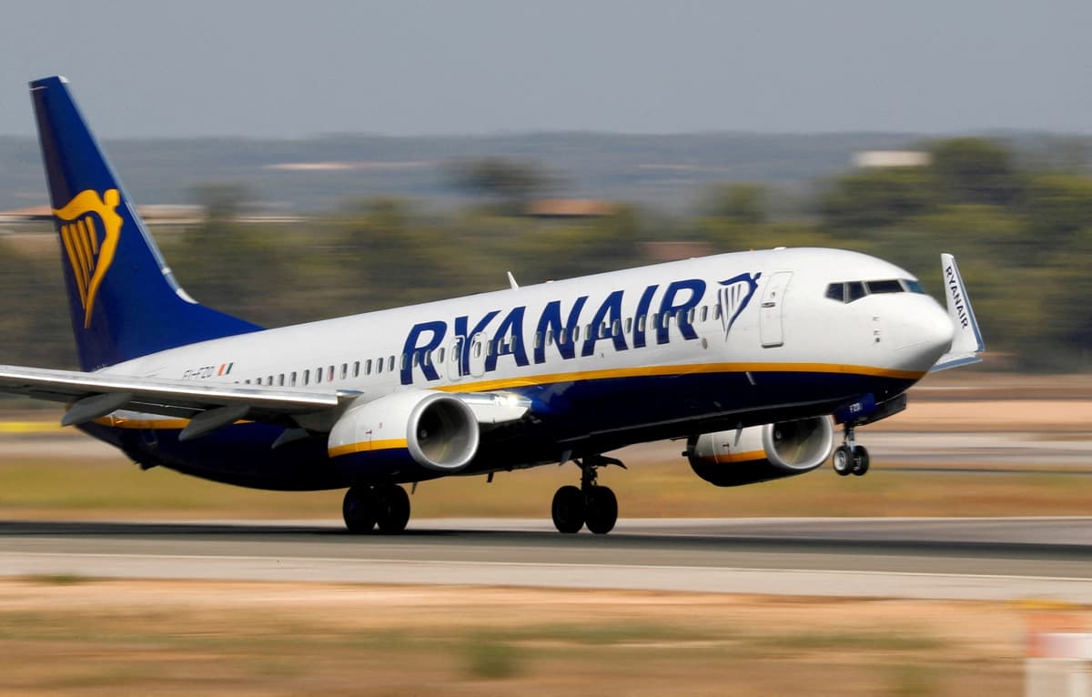 Un avión Boeing 737-800 de Ryanair despega del aeropuerto de Palma de Mallorca, España, el 29 de julio de 2018. (Paul Hanna/Reuters)