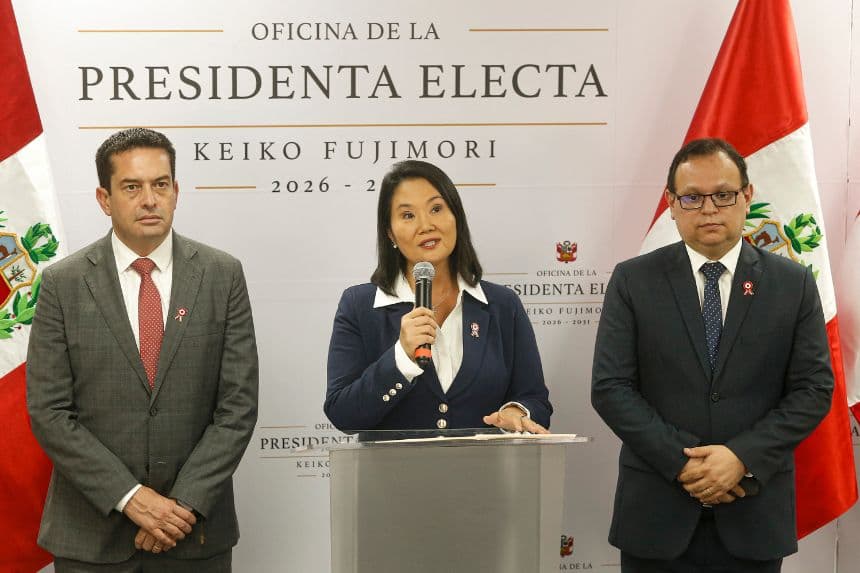 Presidenta electa de Perú, Keiko Fujimori, plantea que el país forme parte del Escudo de las Américas