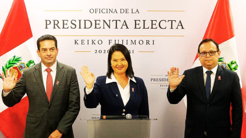 Keiko Fujimori recibirá las credenciales que la reconocen como presidenta electa de Perú