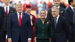 Trump dice que presionó a Carney sobre los incendios forestales en Canadá durante la final del Mundial
