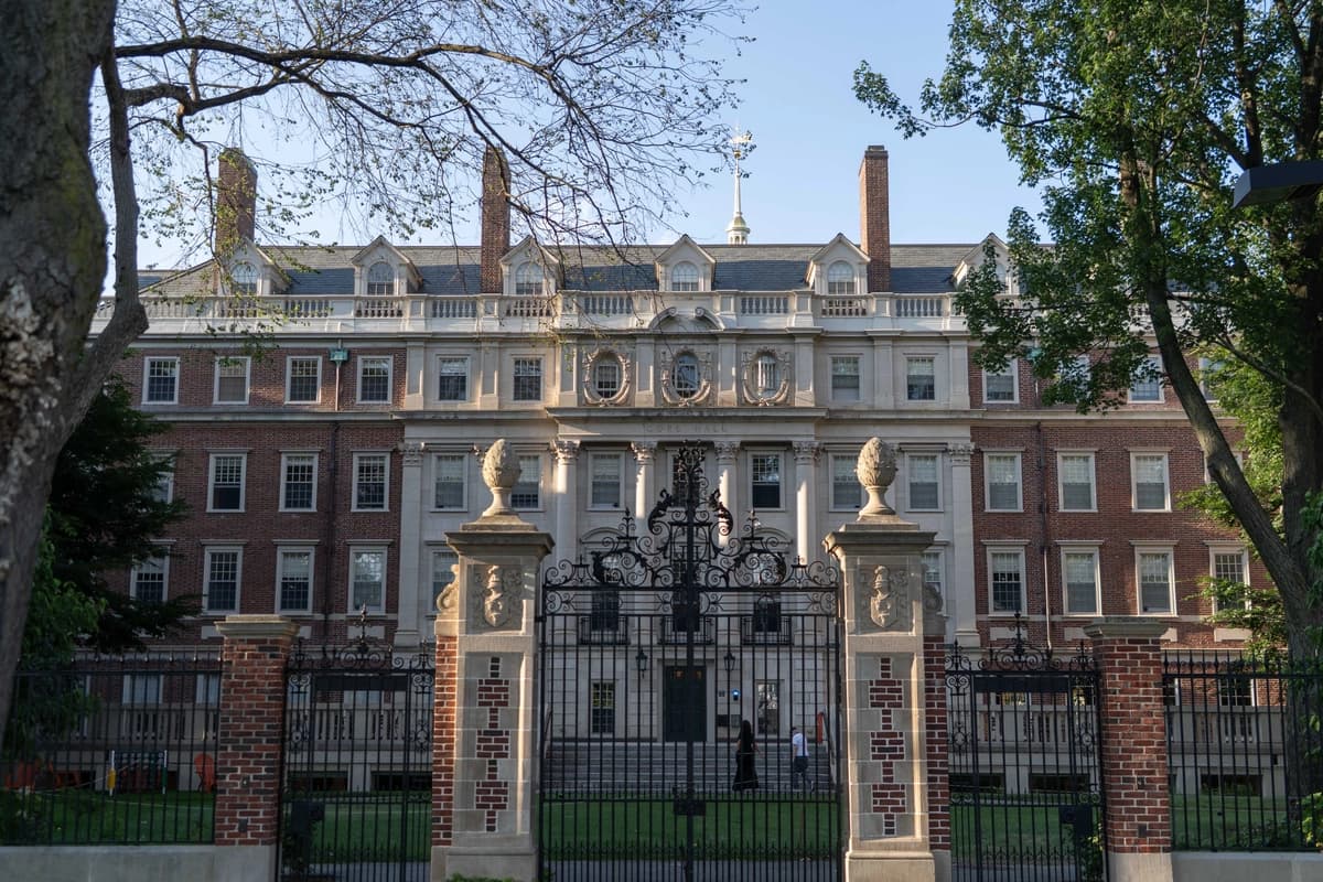 La Universidad de Harvard en Cambridge, Massachusetts, el 4 de julio de 2025. (Learner Liu/The Epoch Times)