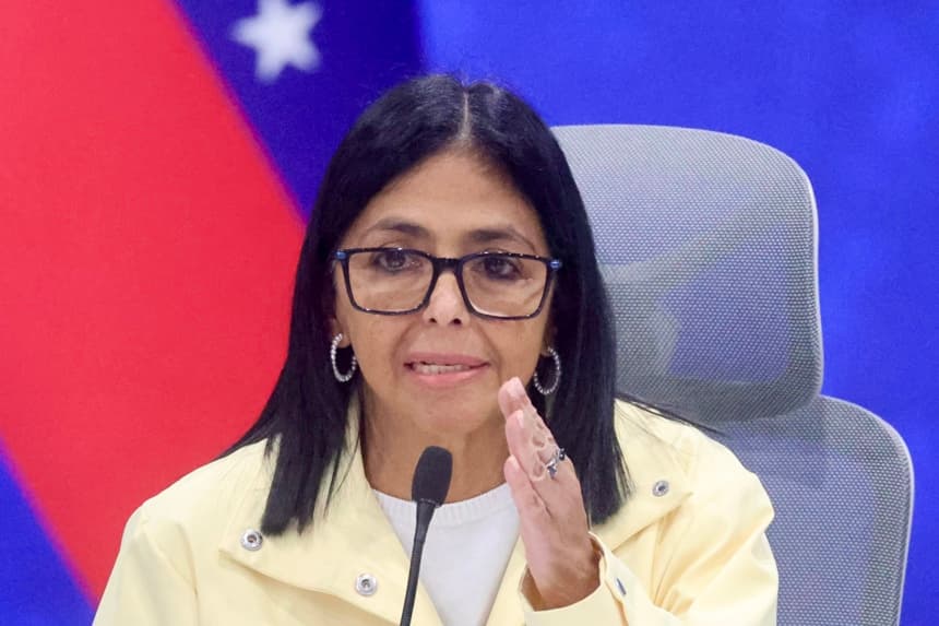 Fotografía de archivo donde aparece la presidenta encargada de Venezuela, Delcy Rodríguez. (EFE/ Iván Cárdenas)