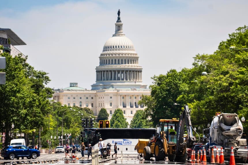 El Capitolio de EE. UU. el 16 de junio de 2026. (Madalina Kilroy/The Epoch Times).