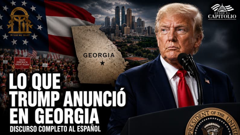 Lo que Trump anunció en Georgia | Discurso completo al español