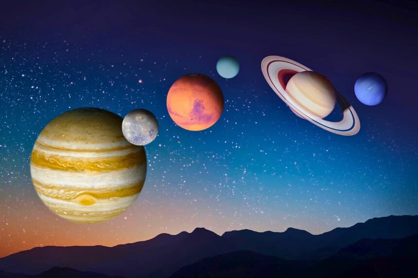 En agosto, un "desfile" de seis planetas recorrerá el cielo nocturno: Lo que hay que saber