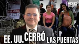 Trump les cerró EE. UU.: ahora miles de cubanos buscan quedarse en México
