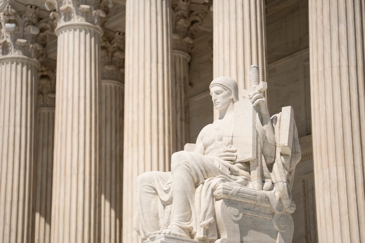 La Corte Suprema en Washington, el 13 de julio de 2026. (Madalina Kilroy/The Epoch Times)