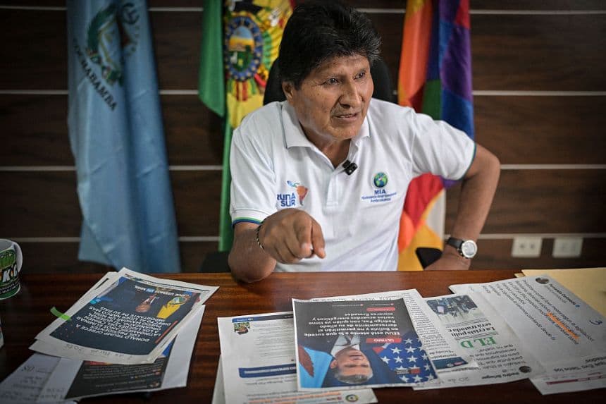 Ordenan captura del expresidente Evo Morales por "alzamiento armado contra la seguridad y soberanía del país"
