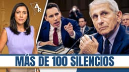Fauci calló más de 100 veces ante preguntas sobre la pandemia