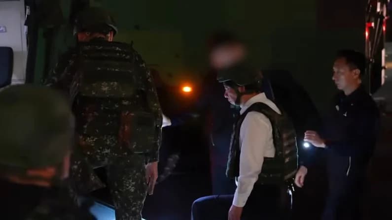 Presidente de Taiwán participa por primera vez en simulacro de emergencia en búnker