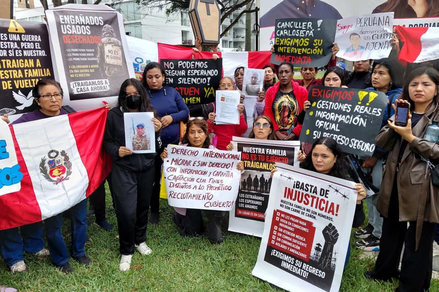 Perú confirma la muerte de 11 connacionales que combatían en el Ejército ruso en Ucrania