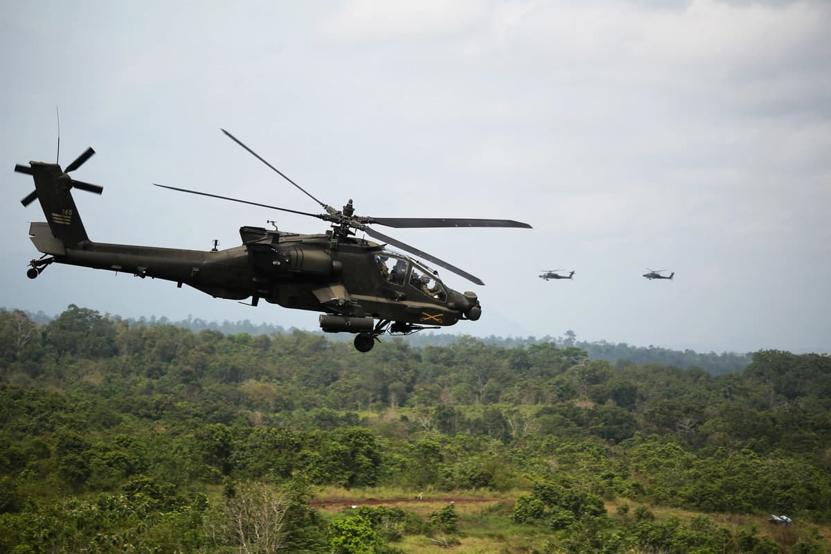 Dos muertos en accidente de helicóptero militar en Texas