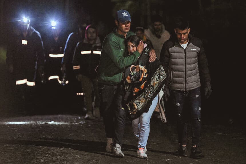 Tragedia minera en Colombia: un derrumbe mata a 13 personas y deja 7 heridas