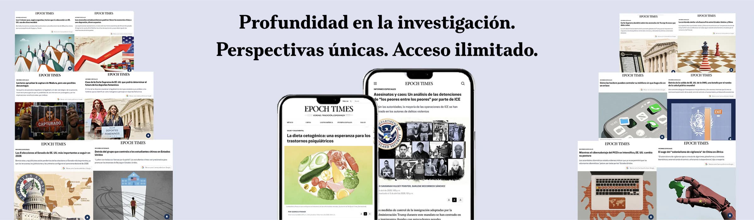 Profundidad en la investigación, perspectivas únicas y acceso ilimitado