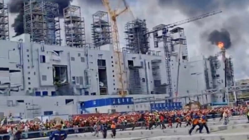 6 trabajadores chinos mueren y 9 desaparecen tras incendio en una planta química de Rusia