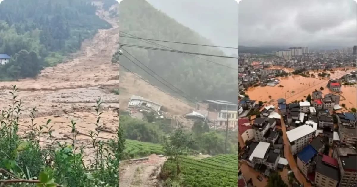 Cuatro muertos y diez desaparecidos tras deslizamientos de tierra en la provincia china de Jiangxi