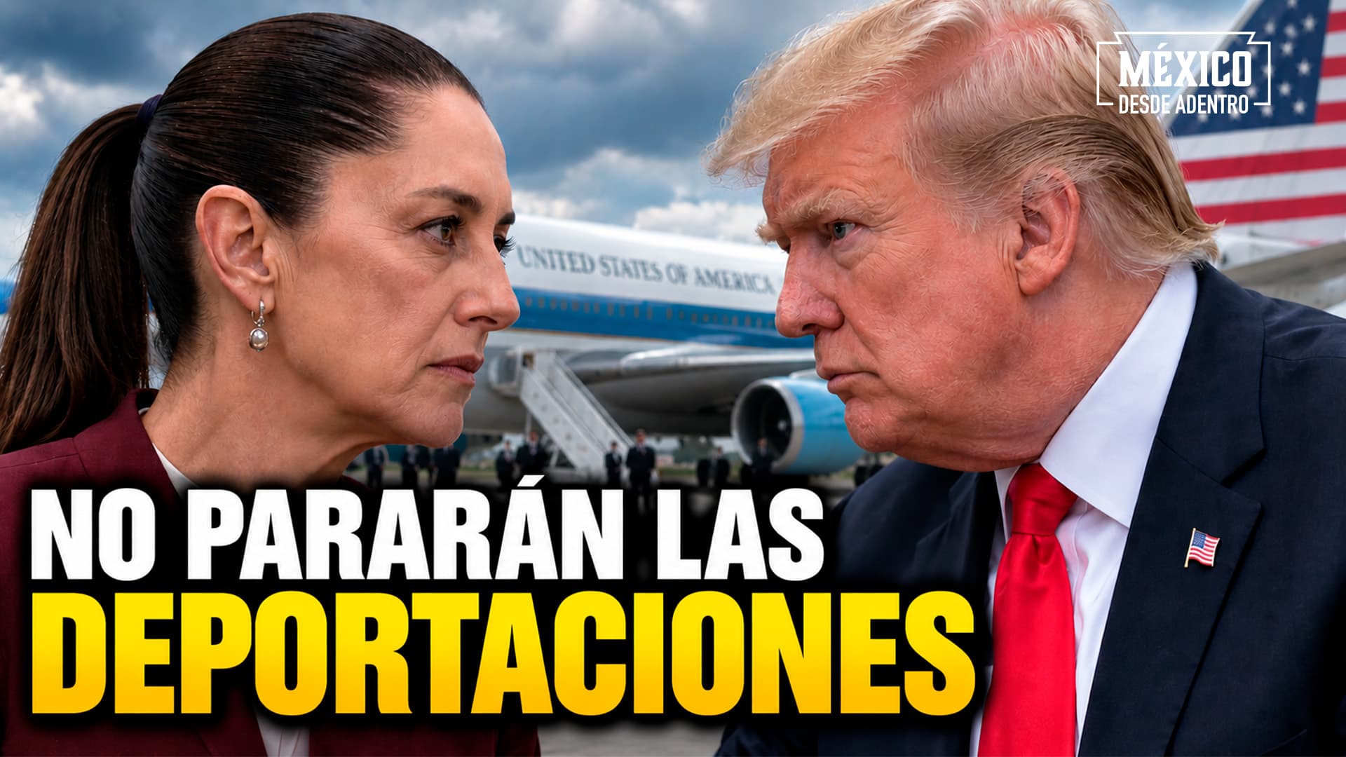 Imagen de Washington desafía a Sheinbaum por deportaciones