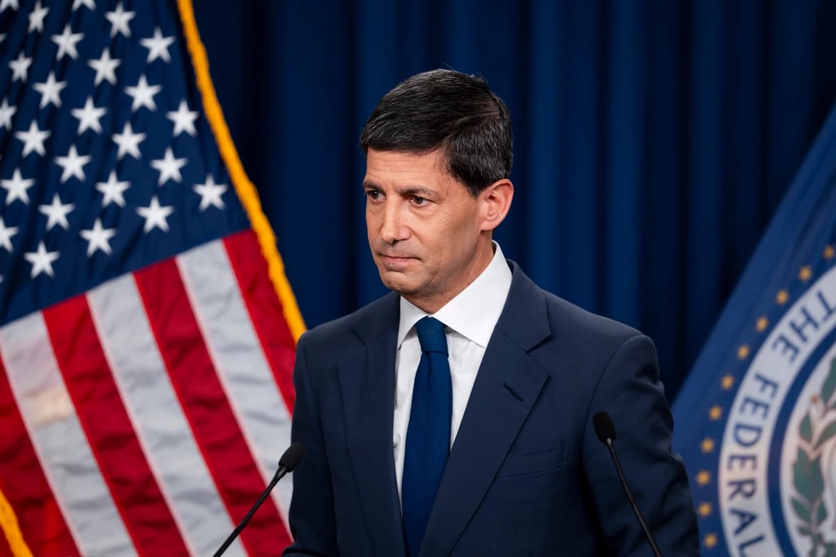 El presidente de la Reserva Federal, Kevin Warsh, habla durante una conferencia de prensa en Washington el 29 de julio de 2026. (Madalina Kilroy/The Epoch Times)