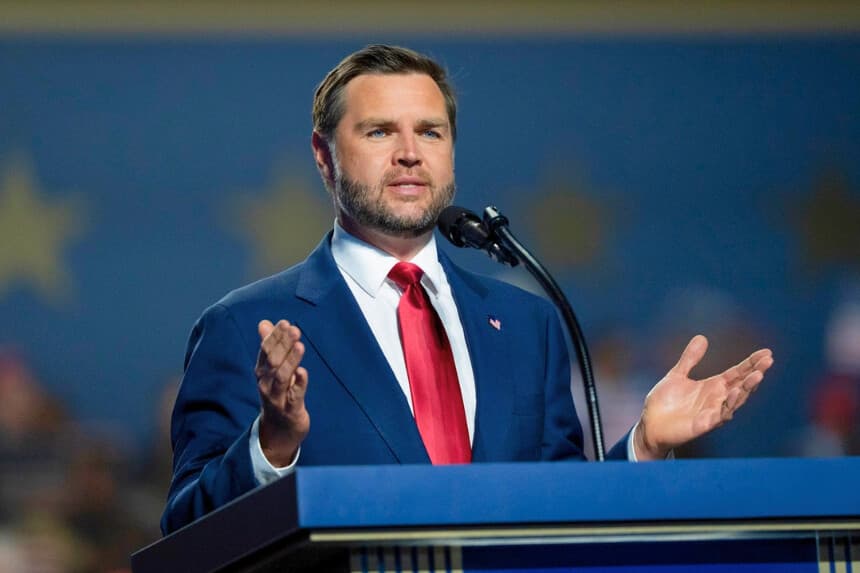 El vicepresidente JD Vance hablará durante el segundo día de la Convención Republicana de Mitad de Mandato 2026 en Dallas, el 10 de septiembre de 2026. (Madalina Kilroy/The Epoch Times).