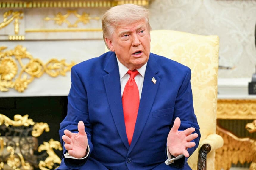 El presidente de Estados Unidos, Donald Trump, en el Despacho Oval de la Casa Blanca el 21 de julio de 2026. (Saul Loeb/AFP vía Getty Images).