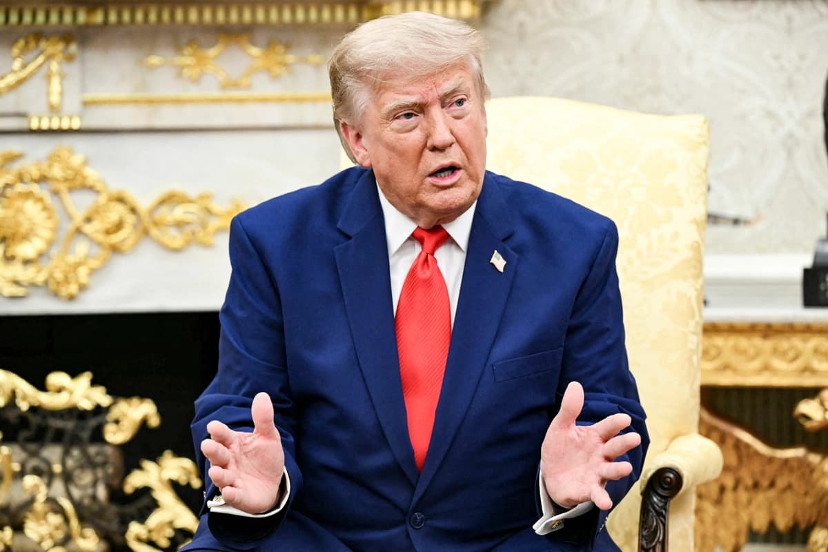 El presidente Donald Trump en el Despacho Oval de la Casa Blanca, en Washington, el 21 de julio de 2026. (Saul Loeb/AFP vía Getty Images)